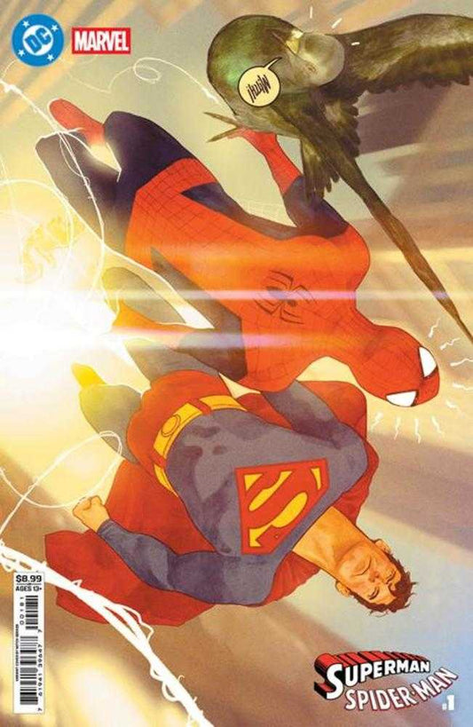 DC Marvel Superman Spider - Man 1 (One Shot) Cover H Mitch Gerads Card Stock Variant - Cadets Toys & Comics