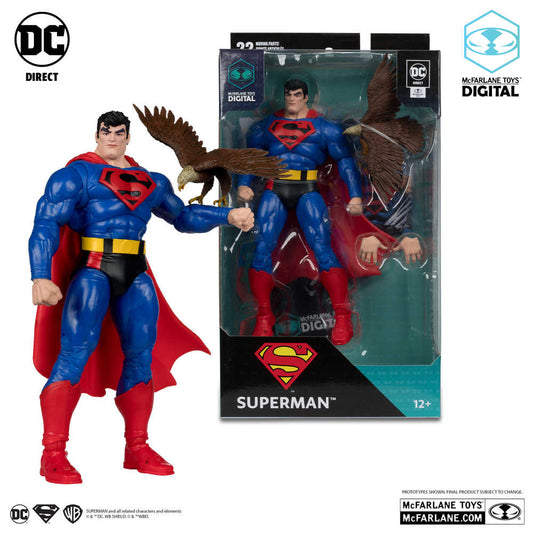 DC Multiverse Digital 7in Wv2 Owaw Superman Action Figure - Cadets Toys & Comics