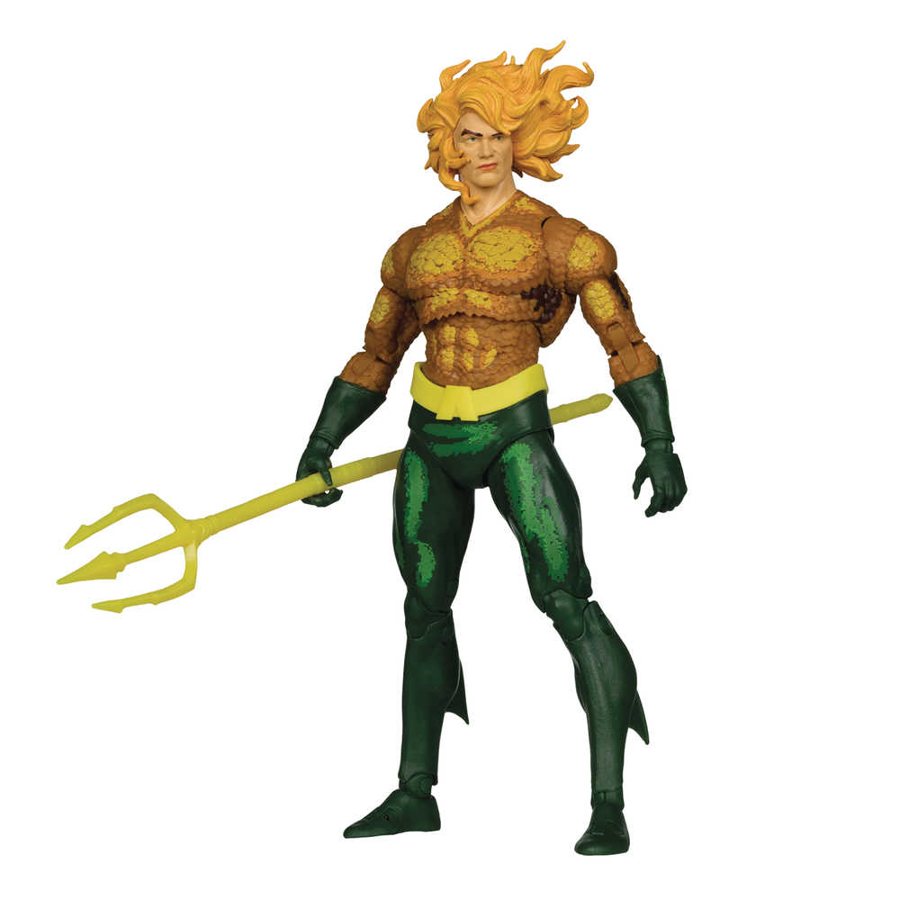 DC Multiverse Jltf 7in Aquaman Action Figure - Cadets Toys & Comics