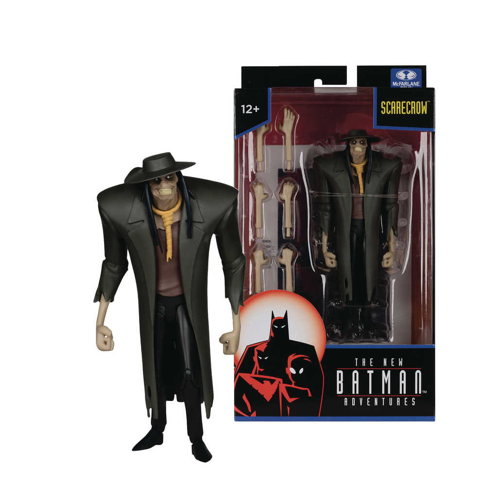 DC New Batman Adventure 6in Wv4 Scarecrow Action Figure - Cadets Toys & Comics