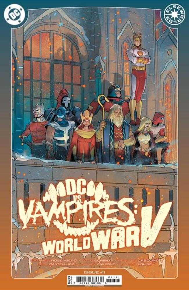 DC contra los vampiros: Guerra Mundial V n.º 11 (de 12), portada A, Otto Schmidt