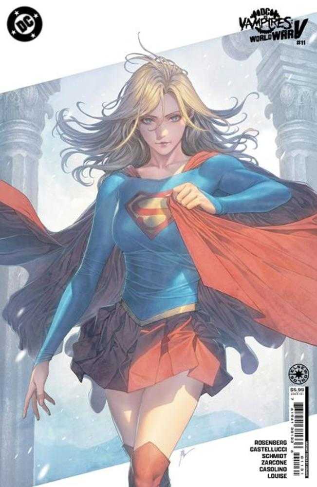 DC contra Vampiros Guerra Mundial V #11 (de 12) Portada C Variante en cartulina Homare