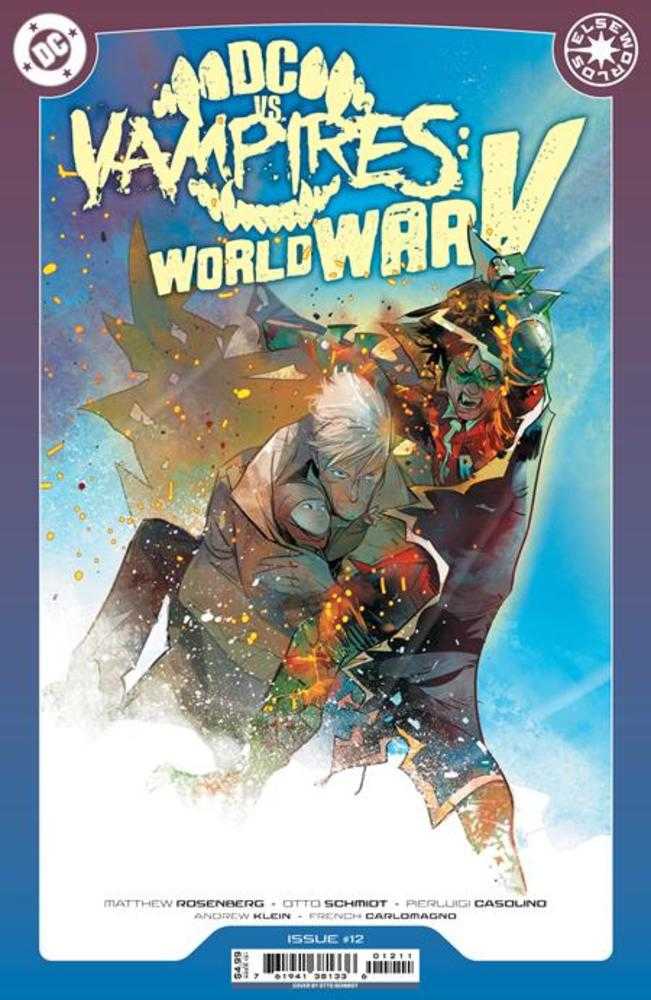 DC contra los vampiros: Guerra Mundial V n.º 12 (de 12), portada A, Otto Schmidt