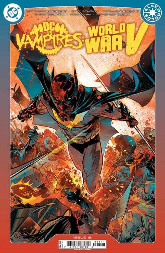 DC vs Vampires World War V 8 (Of 12) Cover A Otto Schmidt - Cadets Toys & Comics