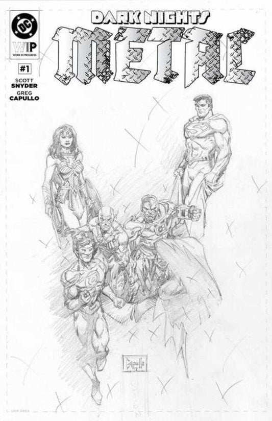DC W.I.P. Dark Nights Metal 1 - Cadets Toys & Comics