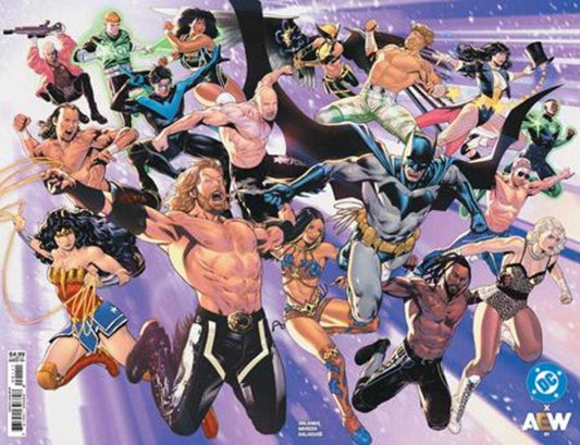 DC X Aew 1 (Of 2) Cover A Lucas Meyer Wraparound - Cadets Toys & Comics