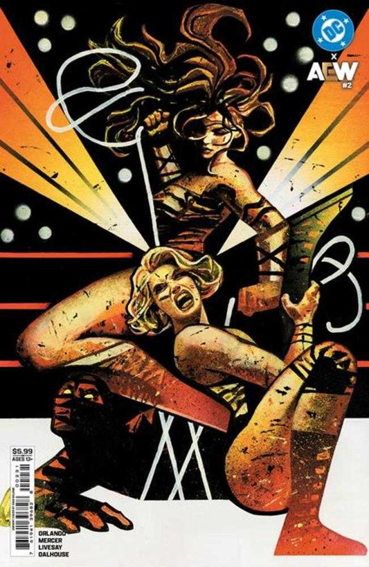 DC X Aew 2 (Of 2) Cover C Gian Galang Card Stock Variant - Cadets Toys & Comics