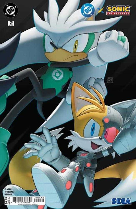 DC X Sonic The Hedgehog 2 (Of 5) 2nd Print Deegeemin Connecting - Cadets Toys & Comics