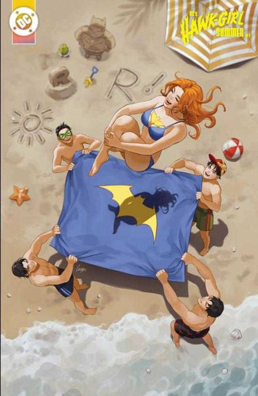 DC's Hawk Girl Summer 1 (One Shot) Cover B Lesley Leirix Li Card Stock Variant - Cadets Toys & Comics