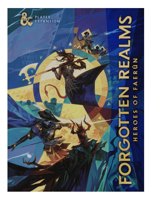 D&D 5e: Forgotten Realms - Heroes of Faerun Alternate Hard Cover - Cadets Toys & Comics