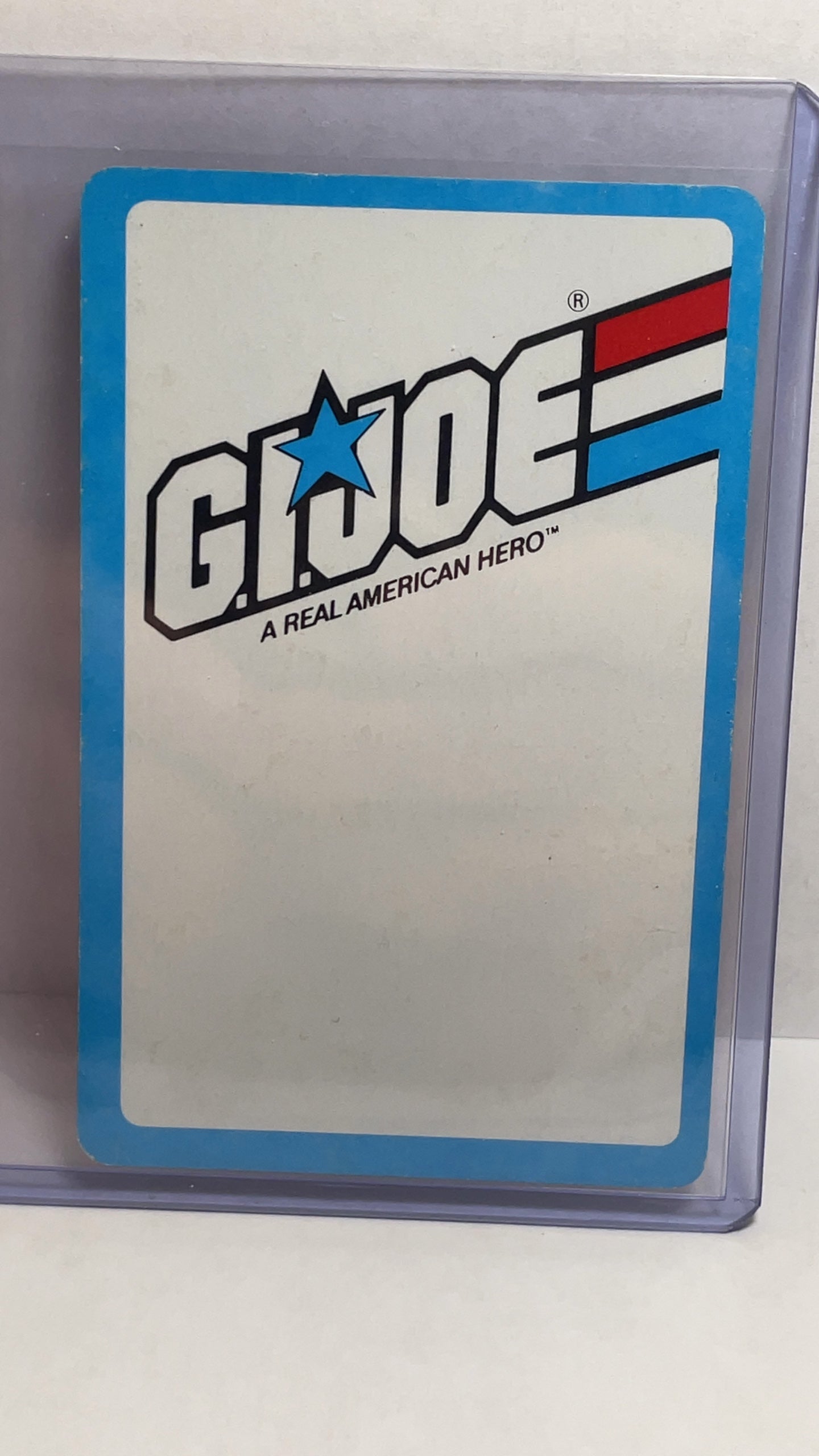 1982 G.I. Joe Card Game Commando Snake Eyes Original - photo 2