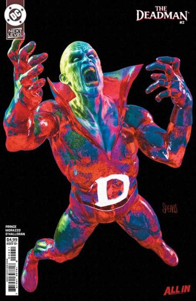 Deadman 2 (Of 6) Cover D Mark Spears Card Stock Variant - Cadets Toys & Comics