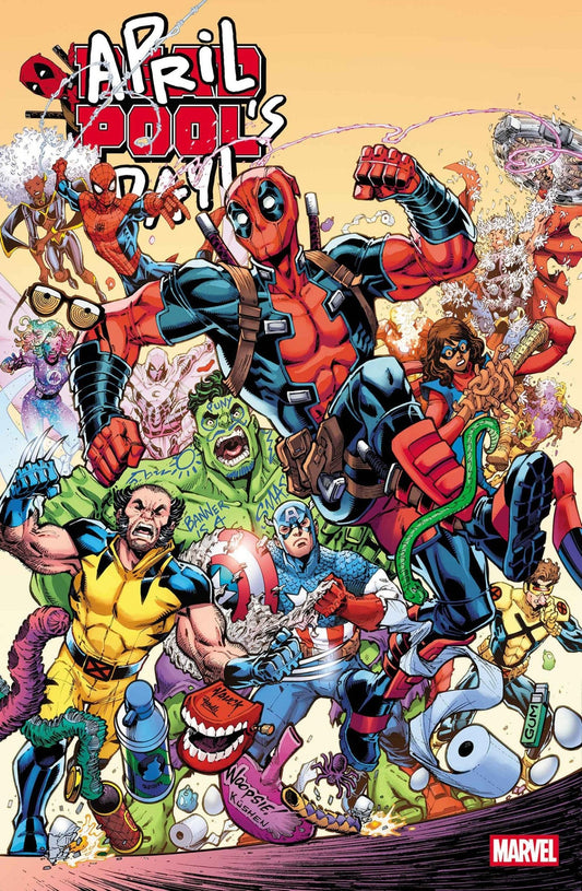 Deadpool: April Pool's Day 1 Todd Nauck Variant - Cadets Toys & Comics