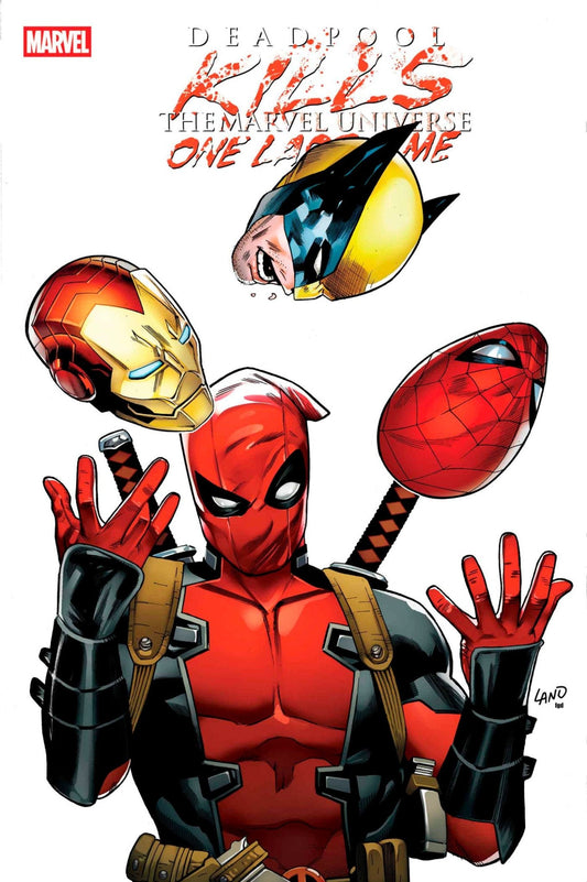 Deadpool Kills The Marvel Universe One Last Time 1 Greg Land Variant - Cadets Toys & Comics