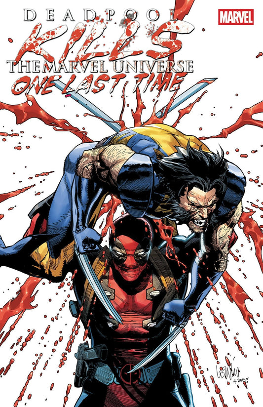 Deadpool Kills The Marvel Universe One Last Time 1 Leinil Yu Foil Variant - Cadets Toys & Comics