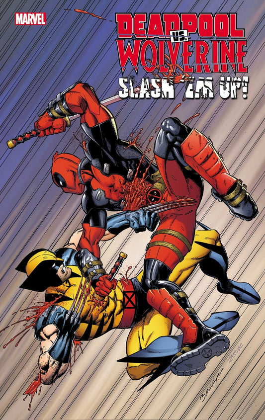 Deadpool vs. Wolverine: Slash 'Em Up 1 Mark Bagley Variant - Cadets Toys & Comics