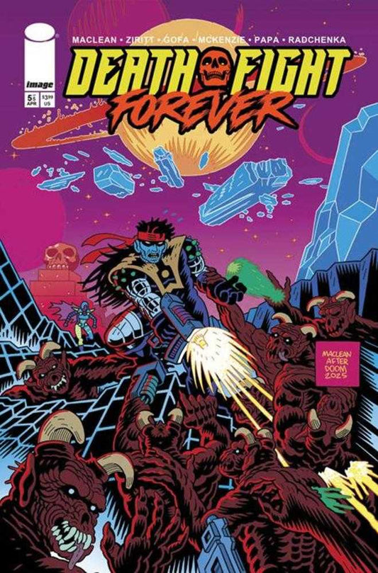 Death Fight Forever 5 (Of 5) Cover A Andrew Maclean (Mature) - Cadets Toys & Comics