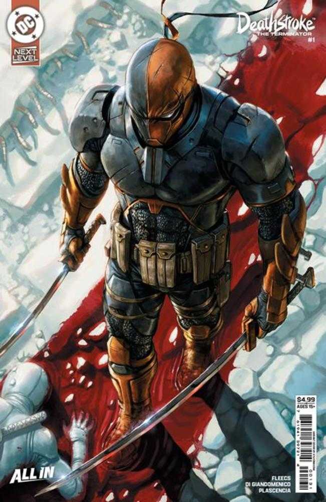 Deathstroke The Terminator 1 Cover C Kyuyong Eom Card Stock Variant - Cadets Toys & Comics