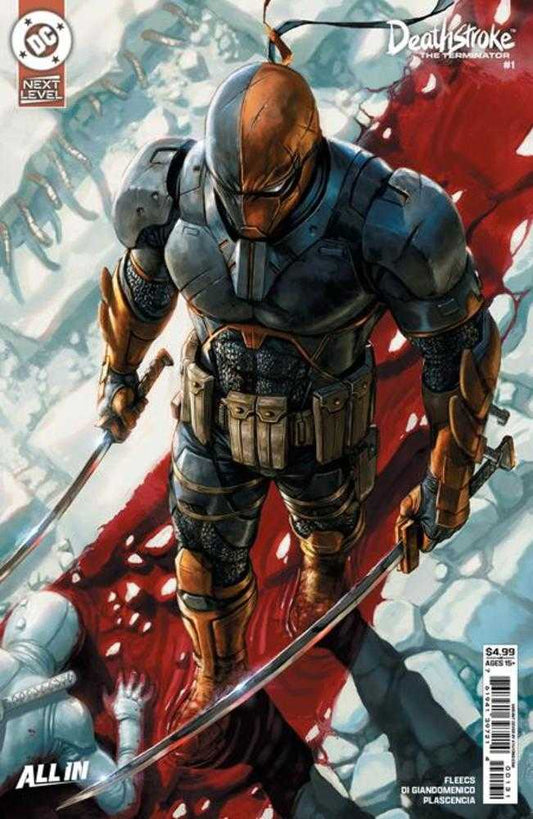 Deathstroke The Terminator 1 Cover C Kyuyong Eom Card Stock Variant - Cadets Toys & Comics