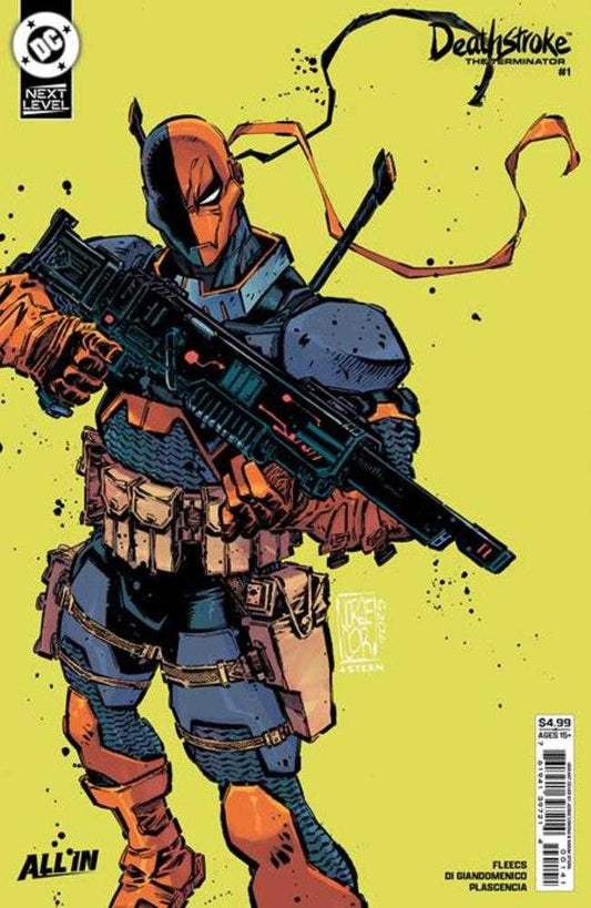 Deathstroke The Terminator 1 Cover D Jorge Corona Next Level Card Stock Variant - Cadets Toys & Comics