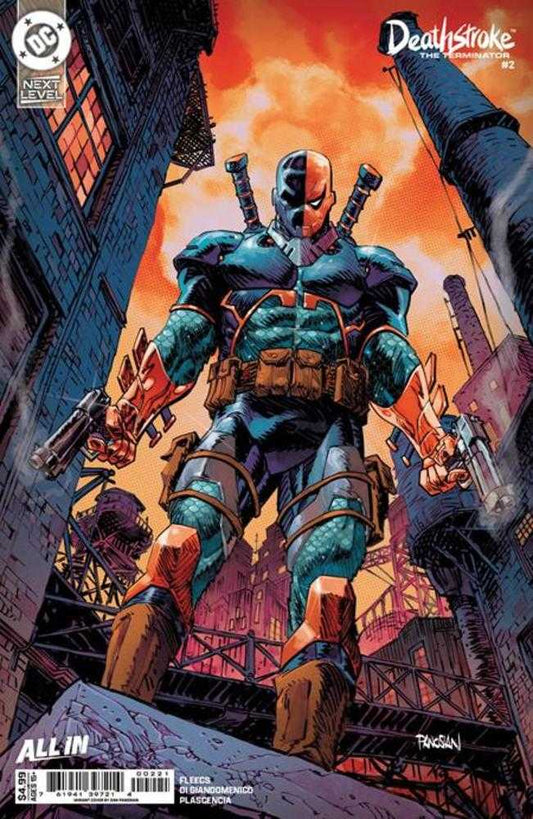 Deathstroke The Terminator 2 Cover B Dan Panosian Card Stock Variant - Cadets Toys & Comics