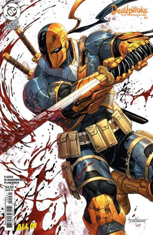 Deathstroke The Terminator 2 Cover C Tyler Kirkham Card Stock Variant - Cadets Toys & Comics