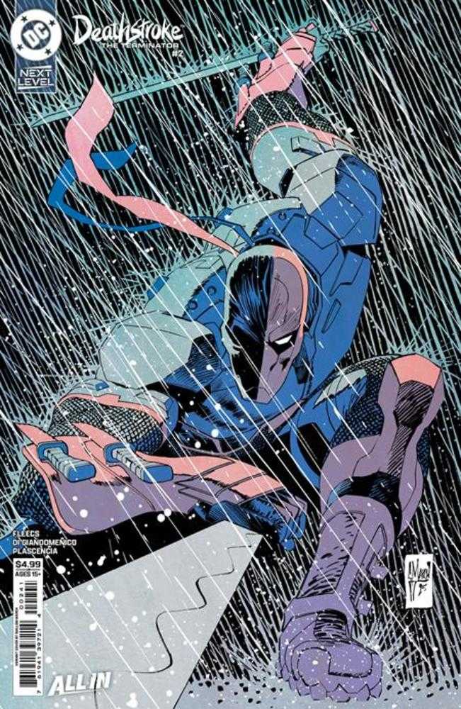 Deathstroke The Terminator 2 Cover D Guillem March Card Stock Variant - Cadets Toys & Comics