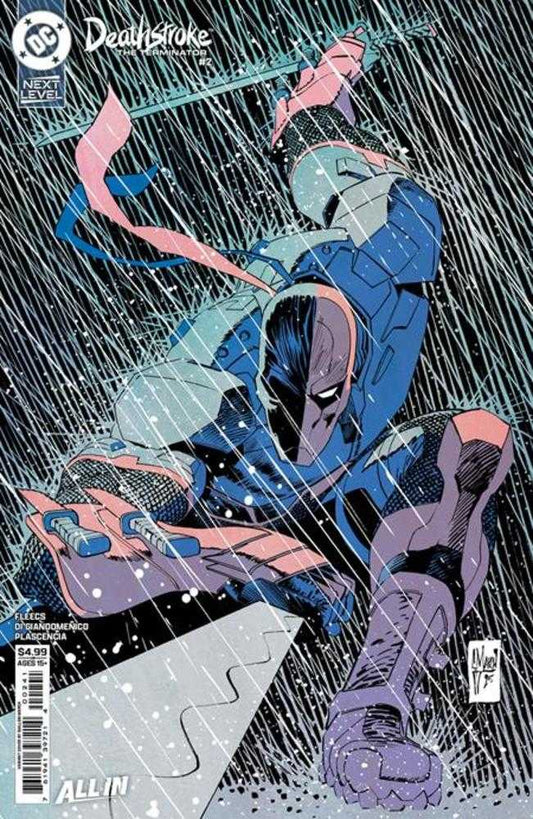 Deathstroke The Terminator 2 Cover D Guillem March Card Stock Variant - Cadets Toys & Comics