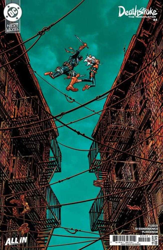 Deathstroke The Terminator 4 Cover B Dan Panosian Card Stock Variant - Cadets Toys & Comics