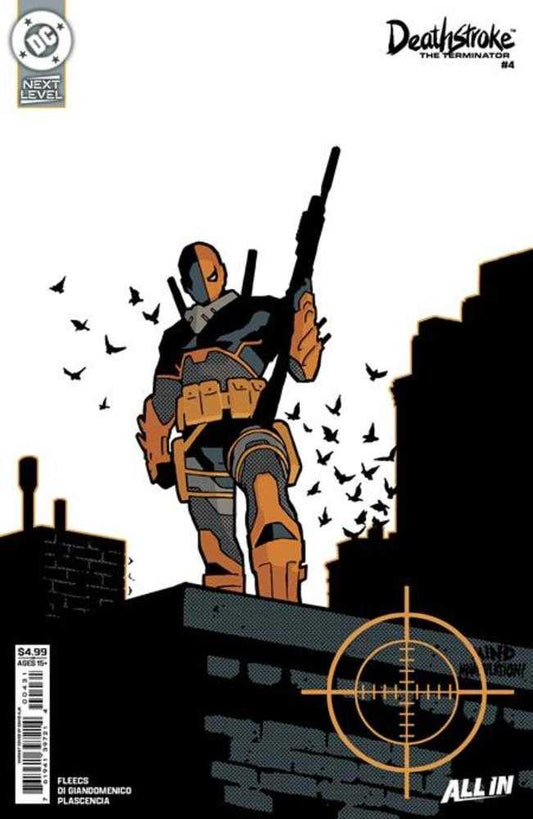 Deathstroke The Terminator 4 Cover C David Aja Card Stock Variant - Cadets Toys & Comics