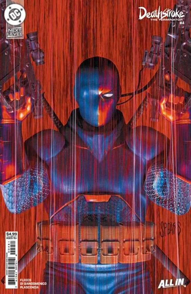 Deathstroke The Terminator 4 Cover E Mark Spears Card Stock Variant - Cadets Toys & Comics