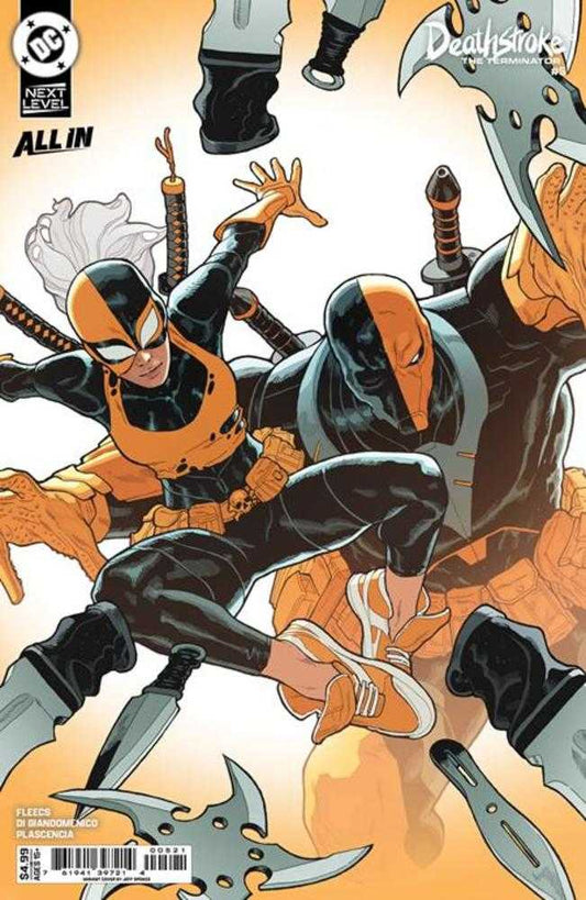 Deathstroke The Terminator 5 Cover B Jeff Spokes Card Stock Variant - Cadets Toys & Comics