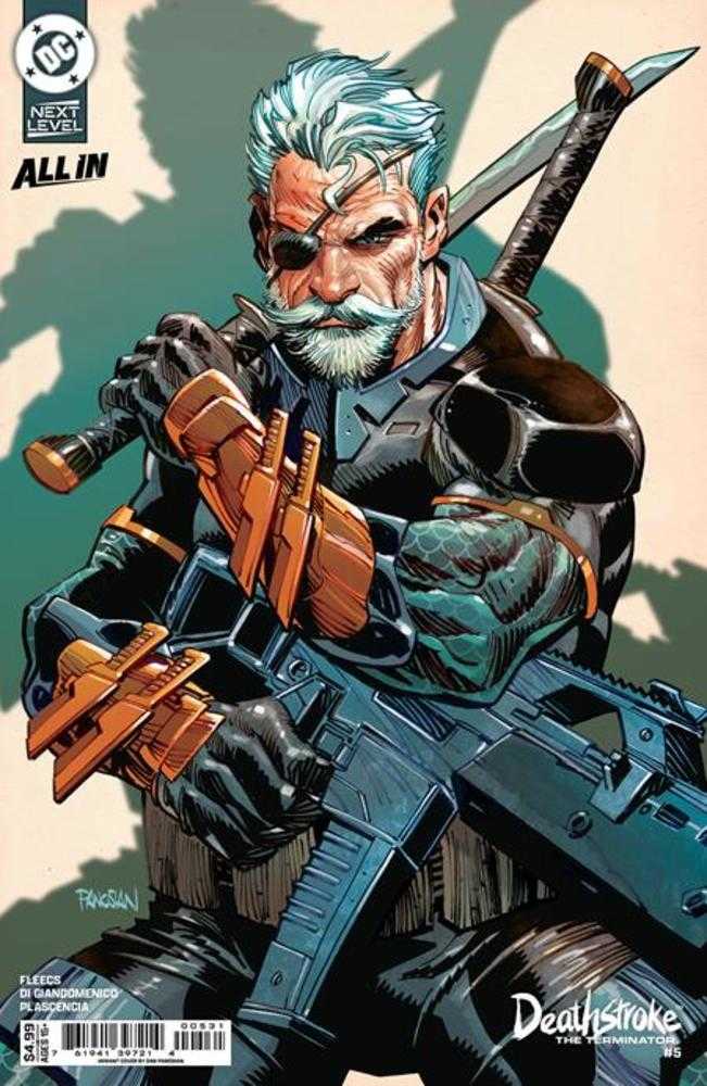 Deathstroke The Terminator 5 Cover C Dan Panosian Card Stock Variant - Cadets Toys & Comics