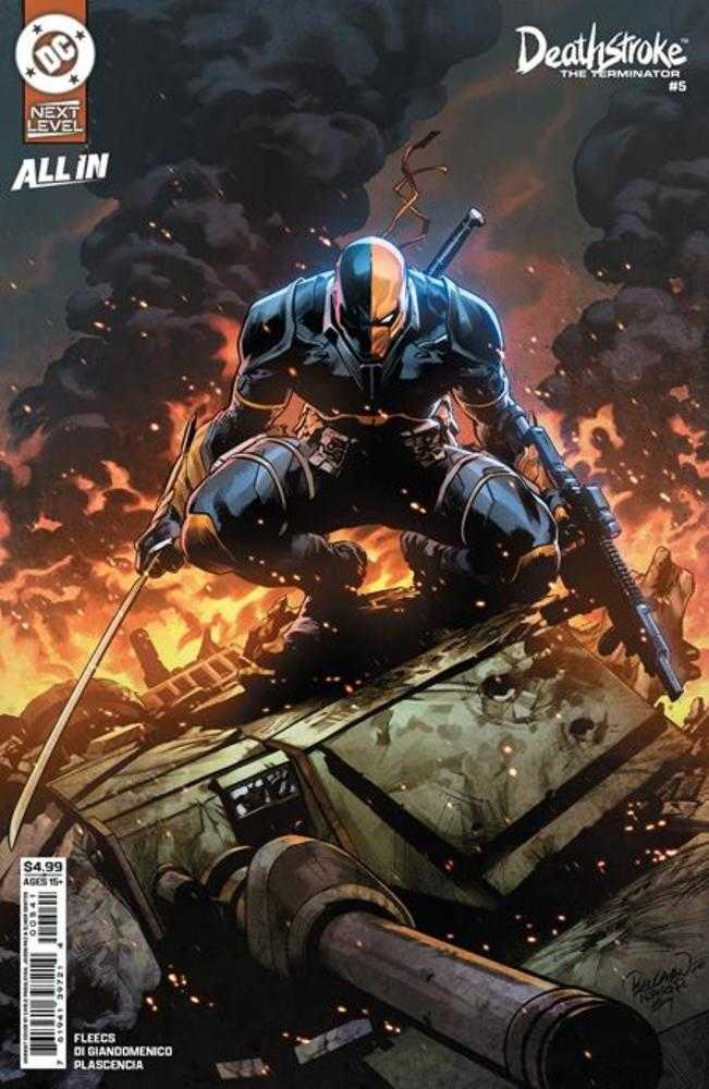 Deathstroke The Terminator 5 Cover D Carlo Pagulayan Card Stock Variant - Cadets Toys & Comics