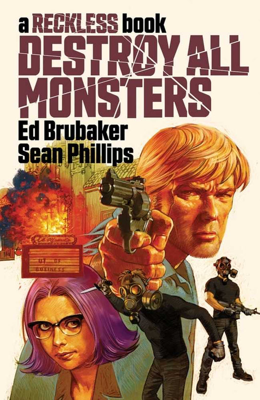 Destroy All Monsters Hardcover A Reckless Book (Mature) - Cadets Toys & Comics