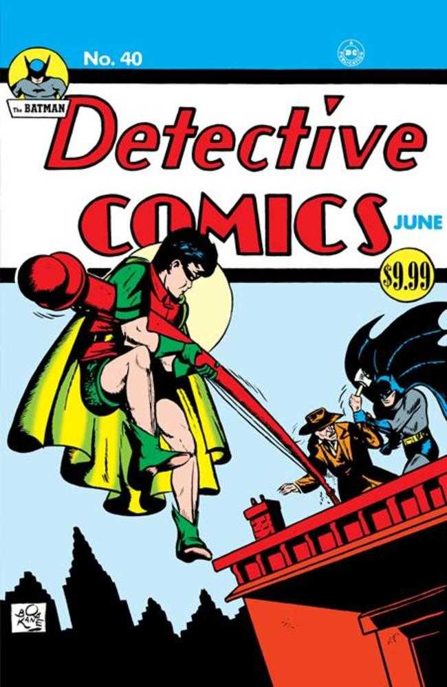 Detective Comics #40 Edición Facsímil Portada B Variante Bob Kane Foil