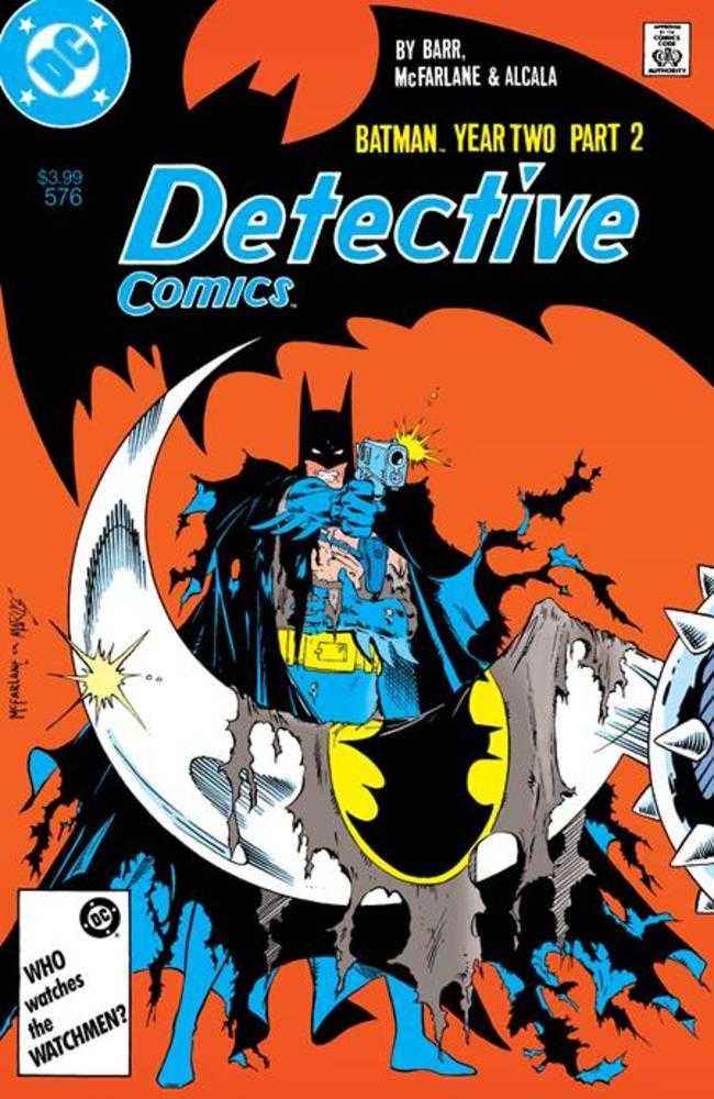 Detective Comics 576 Facsimile Edition Cover A Todd McFarlane (Year Two Part 2 Of 4) - Cadets Toys & Comics