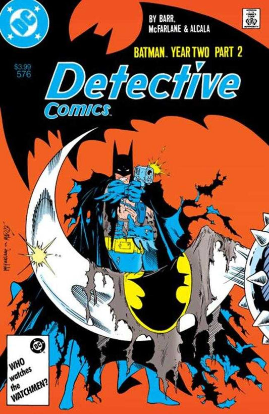 Detective Comics 576 Facsimile Edition Cover A Todd McFarlane (Year Two Part 2 Of 4) - Cadets Toys & Comics