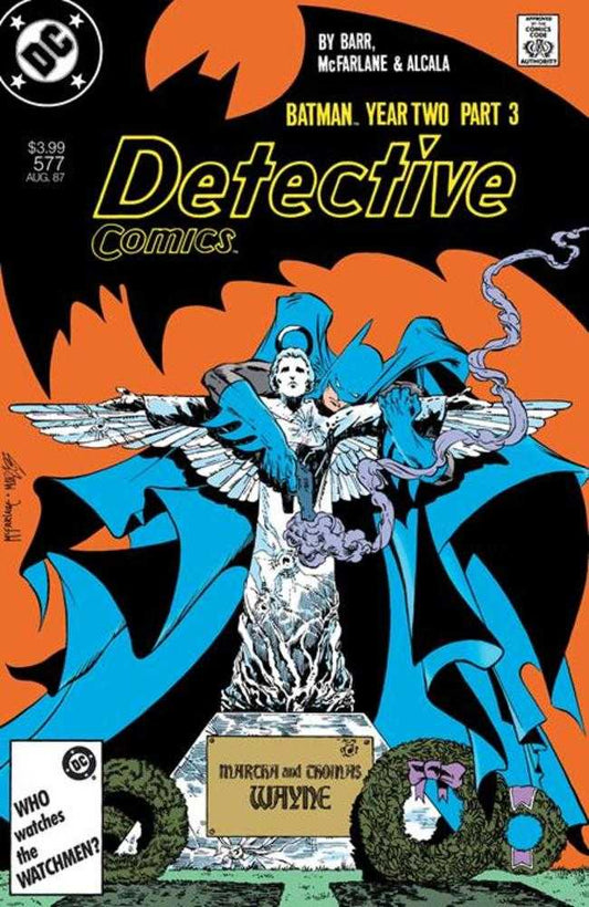 Detective Comics 577 Facsimile Edition Cover A Todd McFarlane (Year Two Part 3 Of 4) - Cadets Toys & Comics