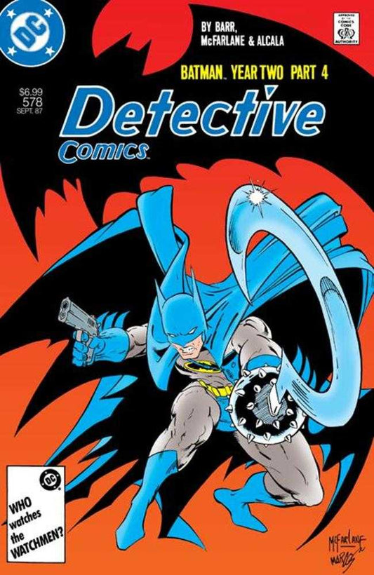 Detective Comics 578 Facsimile Edition Cover C Todd McFarlane Foil Variant (Year Two Part 4 Of 4) - Cadets Toys & Comics