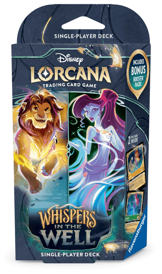 lorcana card sale Amazon's Spring Has Some Great Savings For Disney TCG Fans The Disney Lorcana Set 5 Gateway comes with two starting decks Lorcana Trading Card Game -