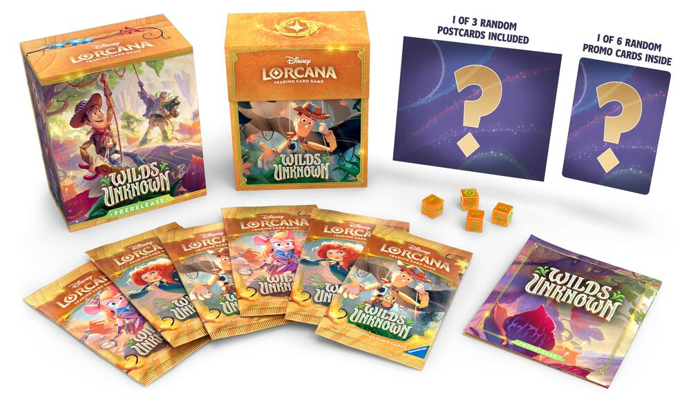 Disney Lorcana: Wilds Unknown Pre Release Kit - Cadets Toys & Comics