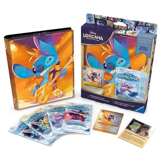 Disney Lorcana: Winterspell Collection Starter Set - Stitch Edition - Cadets Toys & Comics