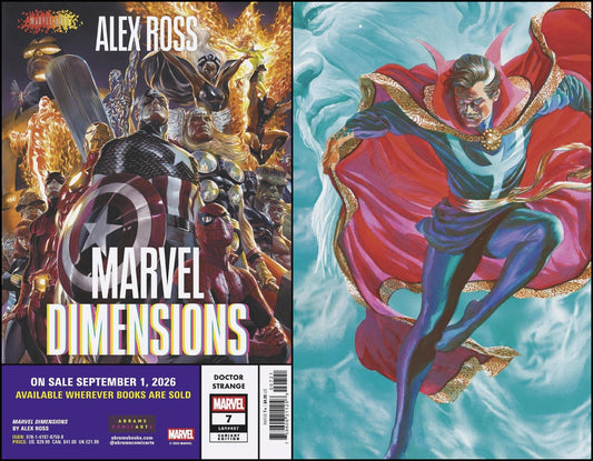 Doctor Strange 7 Alex Ross Marvel Dimensions Variant - Cadets Toys & Comics