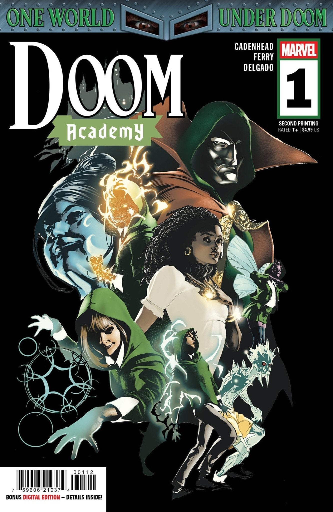 Doom Academy 1 Pablo Villalobos 2nd Print Variant [Doom] - Cadets Toys & Comics