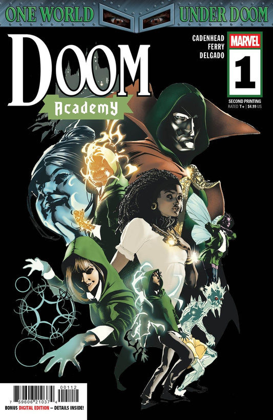 Doom Academy 1 Pablo Villalobos 2nd Print Variant [Doom] - Cadets Toys & Comics