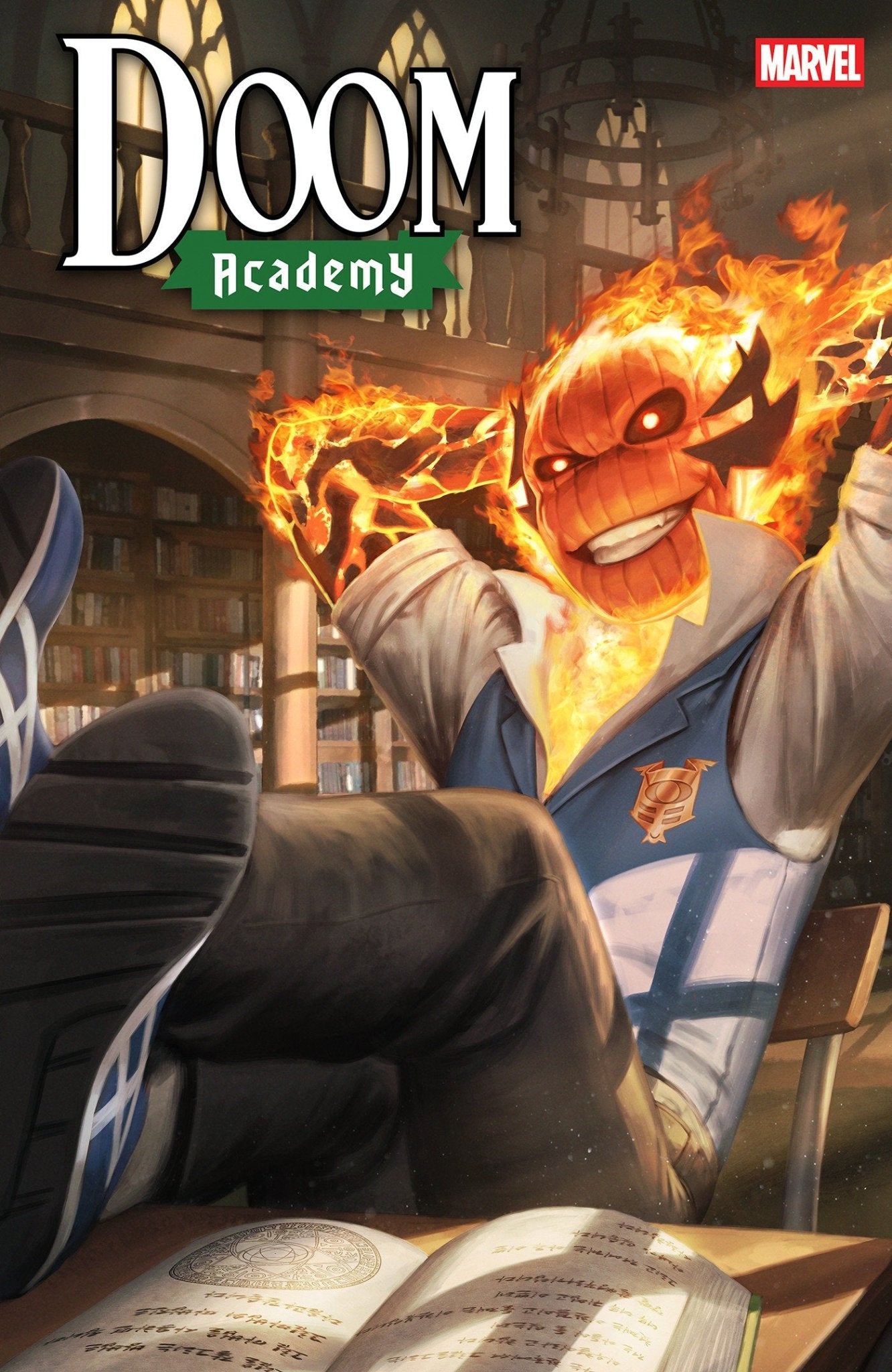 Doom Academy 2 Woo - Chul Lee Doyle Dormammu Variant [Doom] - Cadets Toys & Comics
