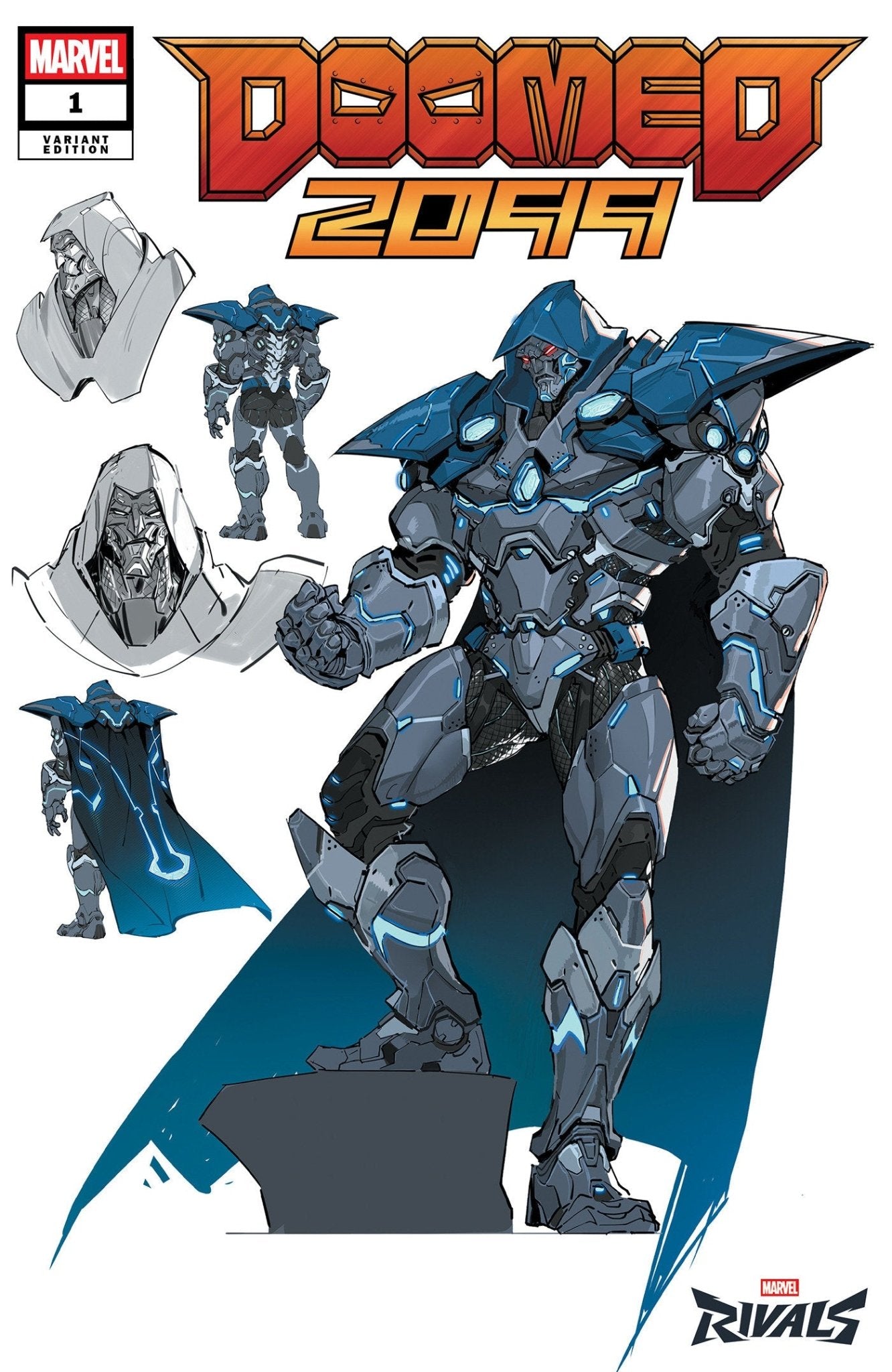 Doomed 2099 #1 Variante Marvel Rivals de Netease Games
