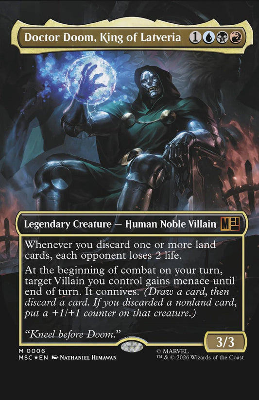 Doomquest 2 Classified Artist Magic: The Gathering Variant - Cadets Toys & Comics