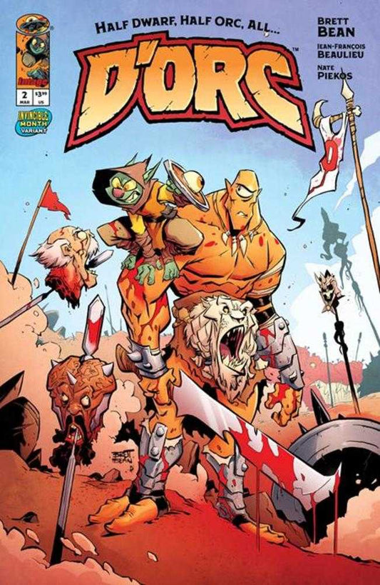 Dorc 2 Cover C Brett Bean Invincible Team Up Variant - Cadets Toys & Comics